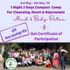 Picture of Registration for Mind & Body Detox Camp 3rd to 5th May 2024