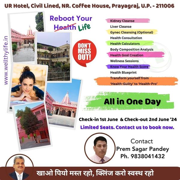 Picture of Registration for Prayagraj WellthyLife Camp 1st & 2nd June 24
