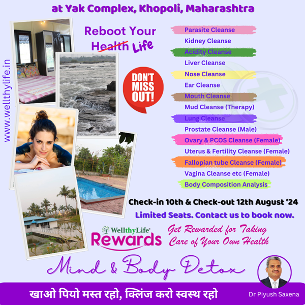 Picture of Registration for Mind & Body Detox Camp 10th to 12th August 24