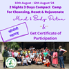 Picture of Registration for Mind & Body Detox Camp 10th to 12th August 24