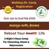 Picture of Registration for WellthyLife Camp at Hyderabad  31st Jan to 2nd Feb 25