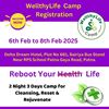 Picture of Registration for WellthyLife Camp at Patna 6th to 8th Feb 25