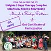 Picture of Registration for Mind & Body Detox Camp 22nd to 24th Feb 2025