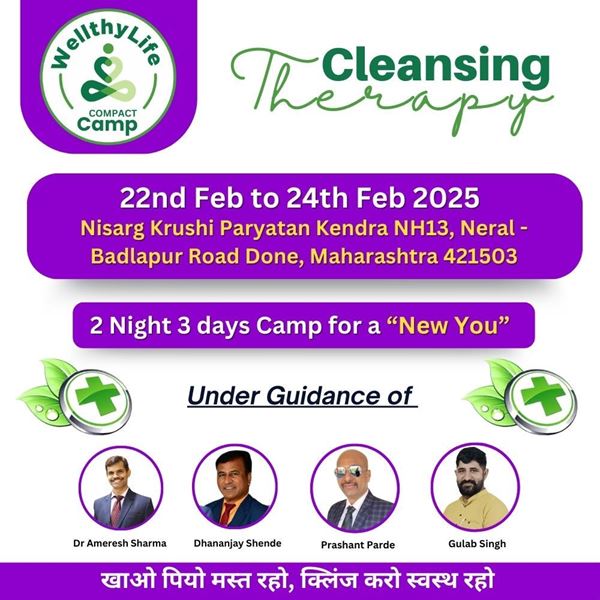 Picture of Registration for Mind & Body Detox Camp 22nd to 24th Feb 2025