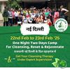 Picture of Registration for WellthyLife Camp 22nd to 23rd Feb at Pahadgunj, New Delhi