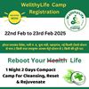 Picture of Registration for WellthyLife Camp 22nd to 23rd Feb at Pahadgunj, New Delhi