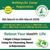 Picture of Registration for WellthyLife Camp 8 to 9 March Rohini, New Delhi