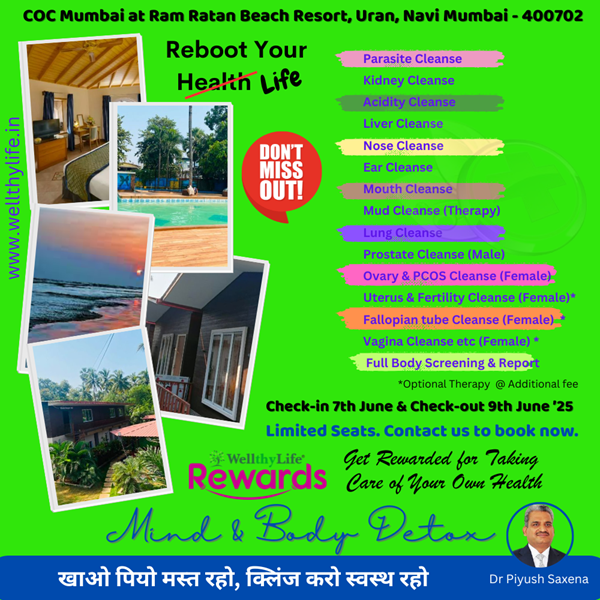 Picture of WellthyLife Camp COC at Mumbai 7 to 9 June at URAN