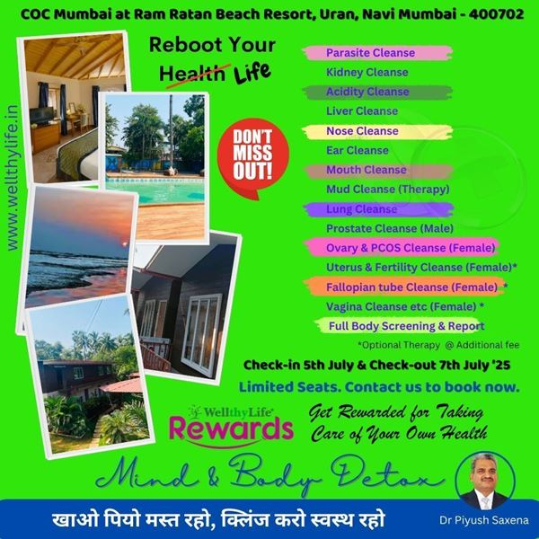 Picture of WellthyLife Camp COC at Mumbai 5 to 7 July at URAN