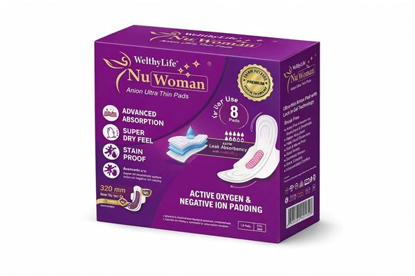 Picture of WellthyLife NuWoman Anion Sanitary Pads